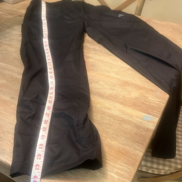 ADIDAS MENS CLIMASTORM PROVISIONAL GOLF RAIN PANT BLACK WIND RESISTNT LARGE NWOT - Picture 9 of 10